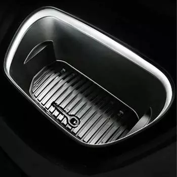 270 см передний багажник для Tesla Model S/X 2018-2024 Автомобильный передний багажник светодиодный объемный фонарь комплект для замены полосы белый