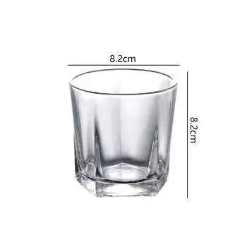 270ml/300ml/370ml Simple Juice Beverage Cups Creative Mojito Whiskey Cups Cocktail Glass Cold Drink Mug Suitable for Gift Giving 1pcs