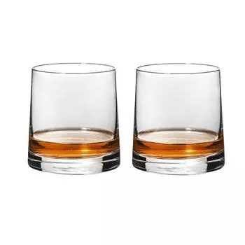 270ml 9.3oz Transparent/grey Glass Cup 2pcs Heat Resistant Tea Cup Juice Milk Lemon Water Mugs Party Simple Style Whiskey Glass 2pcs
