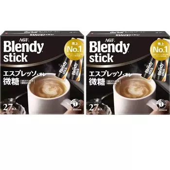 27 бутылок x 2 коробки с оригинальной наклейкой для отправки по почте Blendy R эспрессо/оле микросахар (без коробки, доставка)