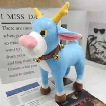 27 см милый рождественский олень плюшевый мишка олень плюшевый кавайный мягкие игрушки плюшевая кукла игрушка рождественский подарок для ребенка 27CM