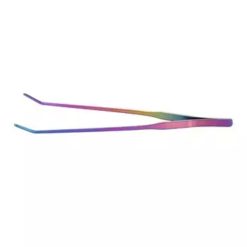 27cm Aquarium Tweezers Stainless Steel Fish Tank Long Tweezers Planted Tongs Feeding Tools27cm