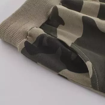 27kids 2024 Осенние камуфляжные спортивные брюки для мальчиков - цельный 100 cm