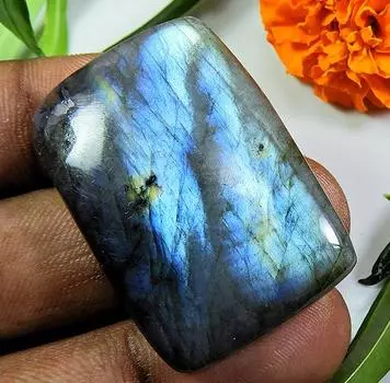 27X40X07 MM NATURAL LABRADORITE MULTI OCTAGON CABOCHON LOOSE GEMSTONE 85Cts. PP-1668