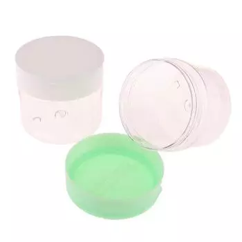 280/400 мл банка для крема для лица пустая бутылка пластиковая маска для лица с широким горлом откидная крышка косметика многоразовые бутылки уход за кожей зелёный