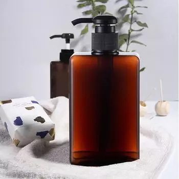 280/450 мл квадратные дозаторы с насосом, многоразовая пустая бутылка, эфирные масла, лосьон, шампунь, дозатор, бутылки для дезинфицирующего средства для рук 280ml
