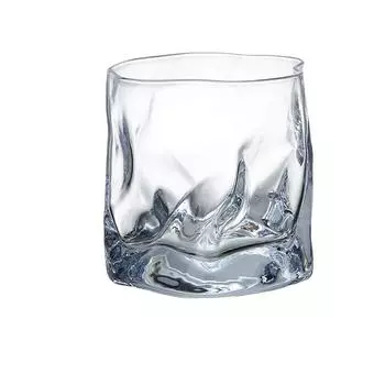 280 мл японская витая стеклянная кружка для виски Niche Water Cup Drinkware Cocktail Vine Cup Espresso Coffee Cup Milk Cup 280ml-1pcs