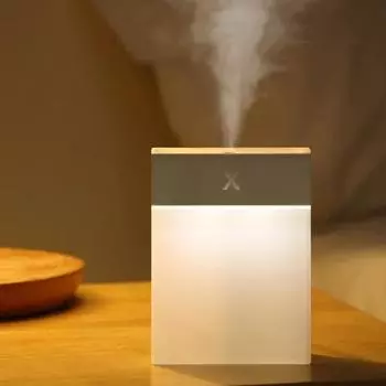 280ML Air Humidifier Car Aroma Diffuser Air Humidifier Purifier Essential Oil Diffuser for Home Office with USB Night Light белый