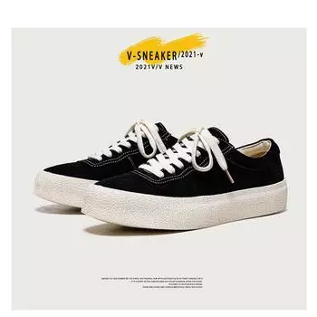 2812 men s shoes new men s casual little white shoes versatile trend sports shoes summer thick baseplate shoes 38