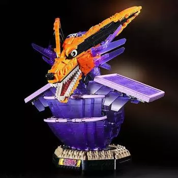 2830 шт. Новые строительные блоки аниме Хокаге Девятихвостый демон фигурка лиса модель кирпич настольное украшение собирает игрушки подарок для ребенка