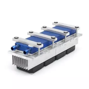 288 Вт Термоэлектрический Пельтье Охлаждение 12 В постоянного тока 30 А Полупроводниковая система охлаждения Комплект для вентилятора кондиционера