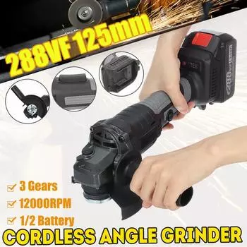288VF 1580 Вт Бесщеточная беспроводная ударная угловая шлифовальная машина электрическая полировально-шлифовальная машина для батареи Makita 18 В machine