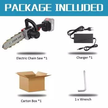 288VF 22980 мАч Бесщеточная электрическая бензопила 8 дюймов Беспроводной садовый электроинструмент для лесозаготовок Деревянные инструменты Перезаряжаемые для батареи Makita Body For Makita Batt