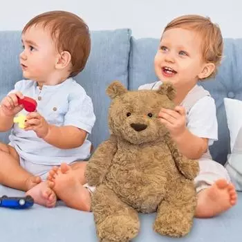 28/36/47/56 см плюшевая игрушка бурый медведь мультяшный плюшевый медведь мягкая игрушка животное комфорт кукла подушка для дома офис спальня украшение для детей взрослых праздничный подарок S