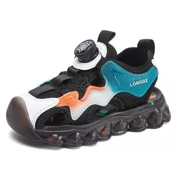 28-39 Children s Summer Lightweight Breathable Fashionable and Casual Baotou Cool Beach Sandals 28