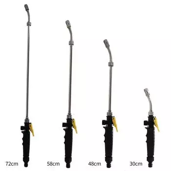 28-72 см водяной пистолет высокого давления металлический водяной пистолет струйный садовый шланг для мытья распылитель распылитель для полива спринклер для очистки