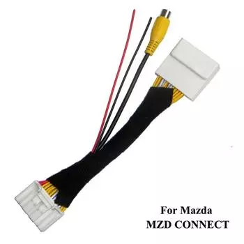 28-контактный соединительный кабель камеры заднего вида для Mazda 2 3 6 CX-5 Demio Axela Roadste