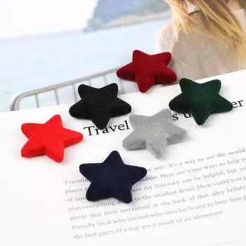 28 мм акриловая подвеска со звездой для изготовления ювелирных изделий DIY аксессуары для сережек 10pcs красный