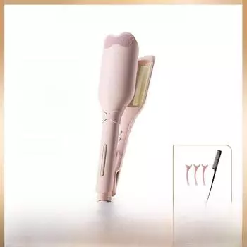 28 мм большая плойка: Волна, шерсть, пушистые завитки, зажим против ожогов D28, 28mm, Negative ion