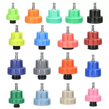 28 шт/34 шт набор для проверки давления радиатора автомобильная вакуумная система охлаждения набор для заправки инструмент для обнаружения утечек манометр для охлаждающей жидкости