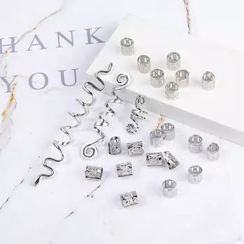 28 шт., популярные европейские и американские заколки для волос в стиле викингов, кельтский узел, ретро, этнический стиль, спиральная змея, грязная коса, аксессуары