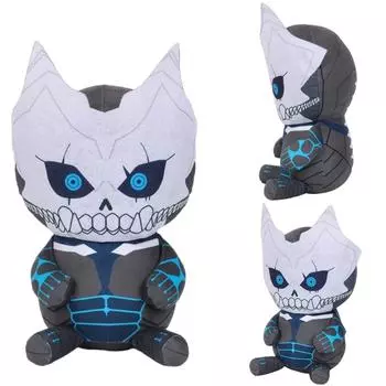 28 см Кайдзю Нет. 8 плюшевых игрушек Скелет Аниме Творческие куклы Мультфильм Периферийные мягкие игрушки Домашний орнамент Дети День рождения
