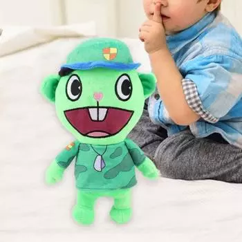 28 см Мягкая Милая Активность Подарки Плюшевая Кукла Мягкая Игрушка Happy Tree Friend Рождественский Подарок M