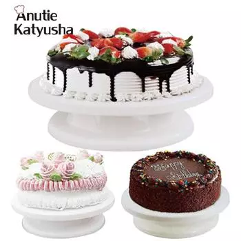 28 см пластиковый противоскользящий круглый вращающийся стол для торта, вращающийся инструмент для украшения собранного торта, вращающийся инструмент для выпечки PT