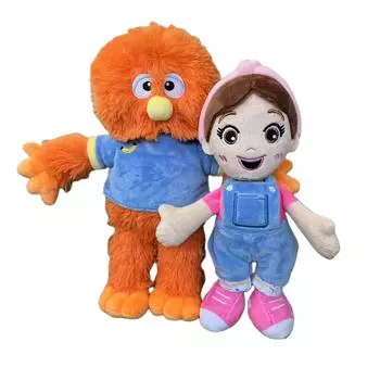 28cm MS Rachel Friend Herbie Plush Toys Cute Rachel & Herbie Plush Toy Doll Soft Stuffed Animals Toys Gifts for Children Kids 28*12*12cm