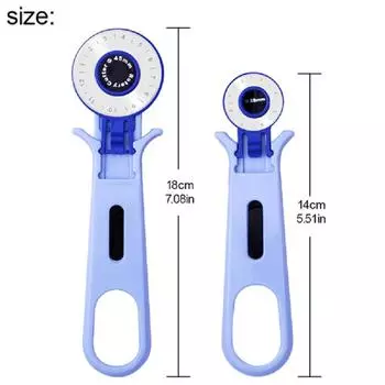 28MM/45MM вращающийся роликовый нож для резки ткани синий нож для резки круглый нож для резки ткани нож для резки кожи материал