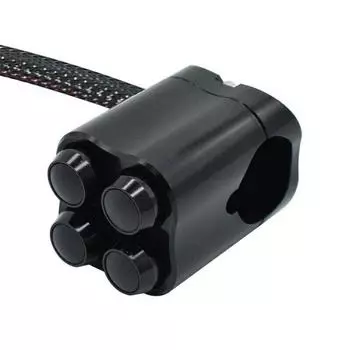 28mm CNC Aluminum Off-Road ATV Switches ON OFF Headlight Fog Light Switch Button Start Kill Horn Handlebar Control