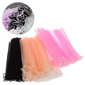 28X400 см Цветочная упаковочная бумага Перламутровая волна Пряжа Кружевная сетка Флористический букет Подарок на День святого Валентина Сделай Сам Упаковочный материал Поставки A3