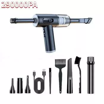 290000Pa автомобильный пылесос беспроводной пылесос ручной вакуумный насос беспроводной робот для автомобиля бытовая техника сильное всасывание