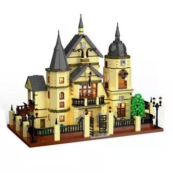 2925PCS Fantasy Magic Academy Building Blocks MOC Classic Castle Model Bricks Desktop Decoration Toy For Kids Holiday Gifts NO BOX
