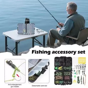 292 шт. рыболовные снасти аксессуары рыболовные джиги поверхностные для и соленой воды набор One Size