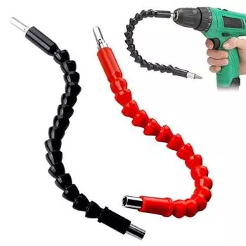 295 мм отвертка, удлинитель сверла, устойчивый к коррозии держатель сверла, шестигранное соединение для сборки мебели красный