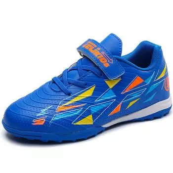 29-39 Детские футбольные бутсы резиновые нескользящие липучки шнуровка искусственный газон футбольные бутсы для занятий спортом на открытом воздухе тренировочные футбольные бутсы 31 зелёный