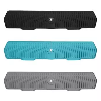 29.92in кухонная раковина брызгозащита силиконовая ручка крана поддон для сбора капель кухонные гаджеты раковина аксессуары Green