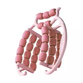 29 колесиков роликовый ручной зажим для мышц, нога для плеч, голени, шеи розовый