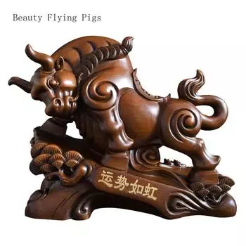 29x15x23 см Уолл-стрит смоляной знак зодиака бык украшение офис открытие бизнеса подарок искусственная фигурка животного домашний декор 29x15x23cm