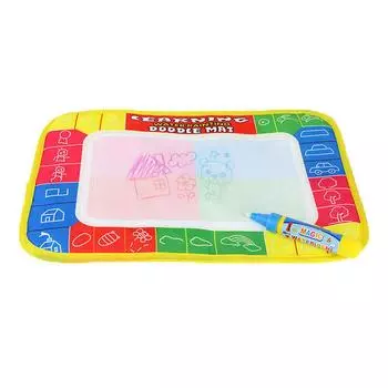 29x19 см Книга Ранняя Развивающая Игрушка Водный Рисунок Живопись Коврик Для Письма Доска Волшебная Ручка Каракули Подарок разноцветный