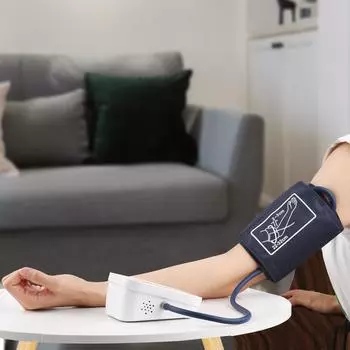 2,0-дюймовый ЖК-цифровой измеритель артериального давления Электронный тонометр для измерения артериального давления на плече Кровь Without Voice Broadcast