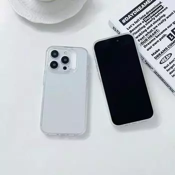 2.0 Высокопрозрачный чехол TPU для мобильного телефона Apple - Простой и защитныйПрозрачный чехол с антижелтыми свойствами IP 15 PRO-6.1 прозрачный