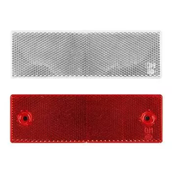 2~10 шт. светоотражающие наклейки для автомобиля, ночные безопасные предупреждающие инструменты, белые/красные самоклеящиеся светоотражающие наклейки на маркировку, знак, предупреждающий инструмент для автомобиля