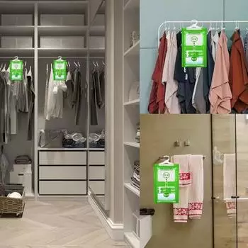 2/10 шт. влагопоглотитель подвесной мешок стойкий к плесени гардероб антивлагозащитные мешки сухой мешок осушение для шкафа внутренний осушитель