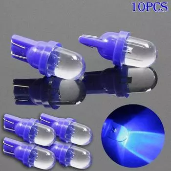 2/10шт светодиодный автомобильный клиновой светильник боковой приборной панели номерной знак лампа лампа 2pcs белый