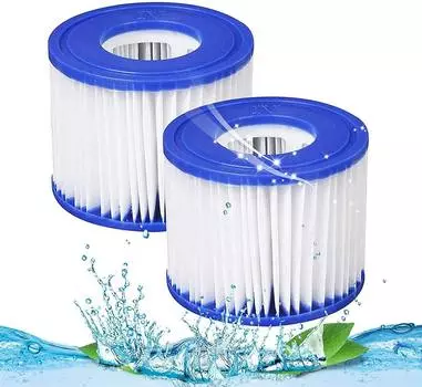 2-12 новых фильтров Bestway Lazy Lay-Z-Spa VI картридж, гидромассажная ванна, спа-бассейн 2PCS синий