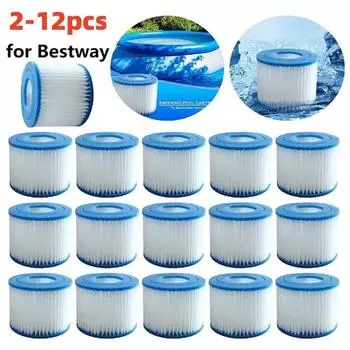 2–12x Lazy Hot Tub Spa Pool Майами Вегас Монако Картриджные фильтры VI Открытые садовые спа-центры 2pcs