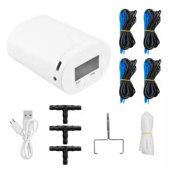 2/16 головка Автоматический насос для полива растений Цветы Устройство для капельного орошения растений Автоматическая система полива Садовые принадлежности 2