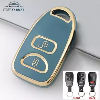 2+1 / 3+1 кнопки TPU автомобильный пульт дистанционного ключа чехол чехол для Hyundai Kia Tucson Sonata Santa FE Carens